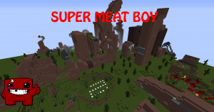 Скачать Super Meat Boy in Minecraft для Minecraft 1.9.4