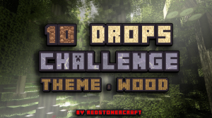 Скачать 10 Drops Challenge: Wood для Minecraft 1.10.2