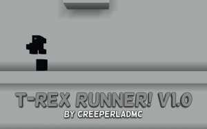 Скачать Google T-Rex Runner! для Minecraft 1.12.2