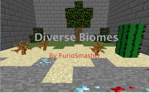Скачать Diverse Biomes для Minecraft 1.8.8