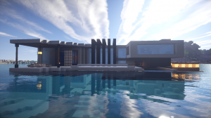 Скачать Modern Beach House для Minecraft 1.8