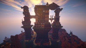 Скачать Steampunk Castle для Minecraft 1.7.10