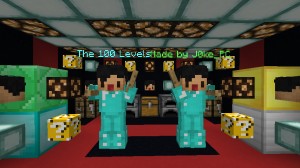 Скачать THE 100 LEVELS для Minecraft 1.13.1