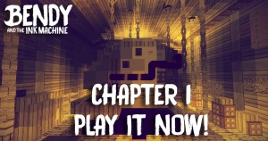 Скачать Bendy and the Ink Machine (Chapter 1) для Minecraft 1.12.2