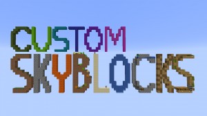 Скачать Custom SkyBlocks для Minecraft 1.14.4