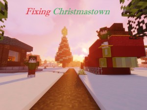 Скачать Fixing Christmastown для Minecraft 1.16.4