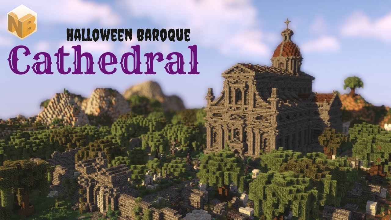 Скачать Baroque Cathedral: Halloween Edition для Minecraft 1.17.1