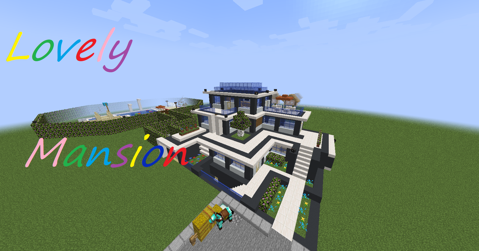 Скачать Lovely Mansion для Minecraft 1.17.1
