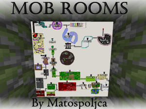 Скачать Mob Rooms  1.1 для Minecraft 1.18.1