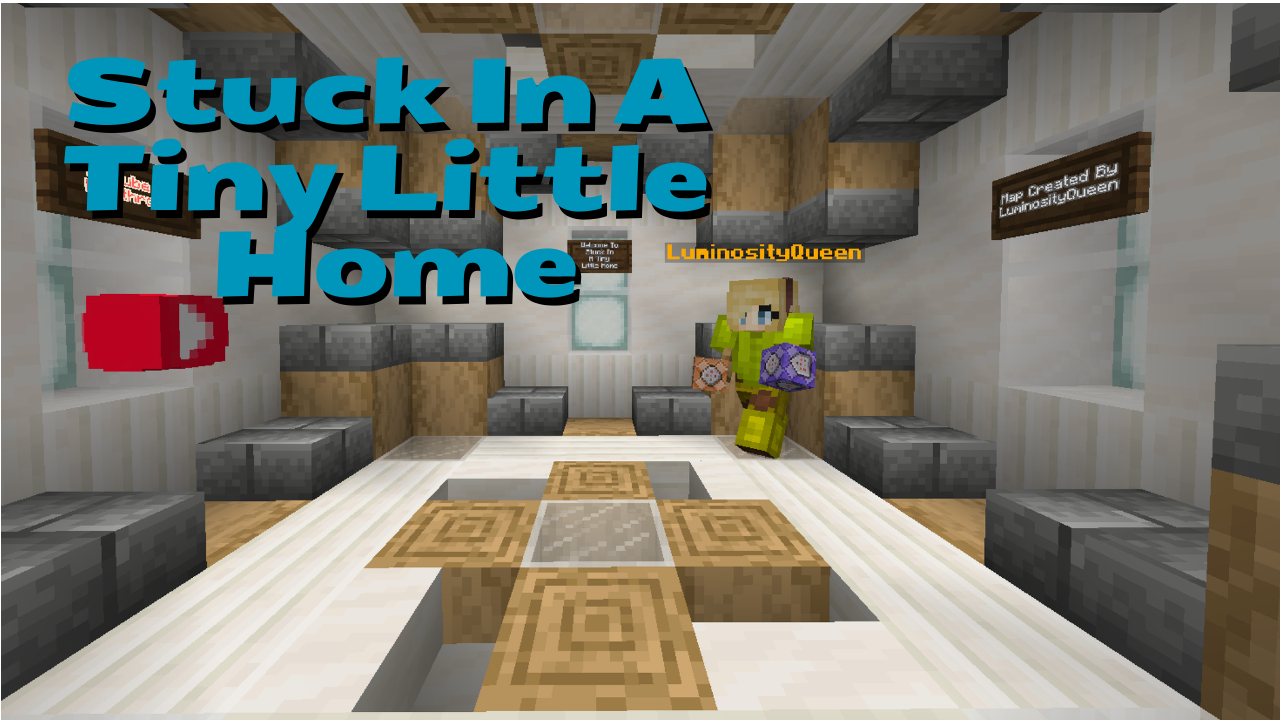Скачать Stuck In A Tiny Little Home 1.1 для Minecraft 1.18.1