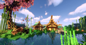 Скачать Hide & Seek: Panda Village 1.0 для Minecraft 1.18.2