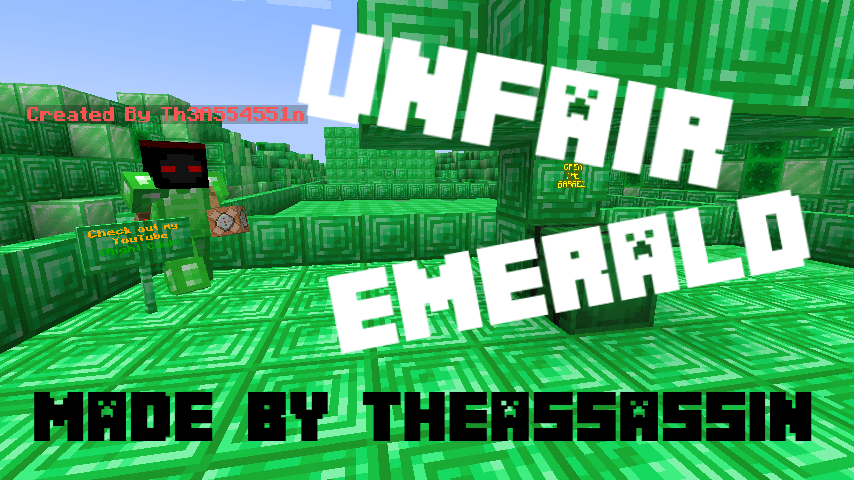 Скачать Unfair Emerald 1.0 для Minecraft 1.18.2