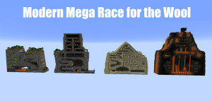 Скачать Modern Mega Race for the Wool 1.0 для Minecraft 1.18.1