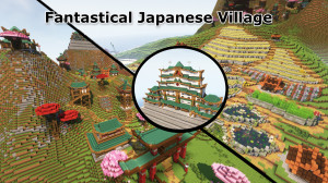 Скачать Mystical Wonders of a Japanese Village 1.0 для Minecraft 1.19