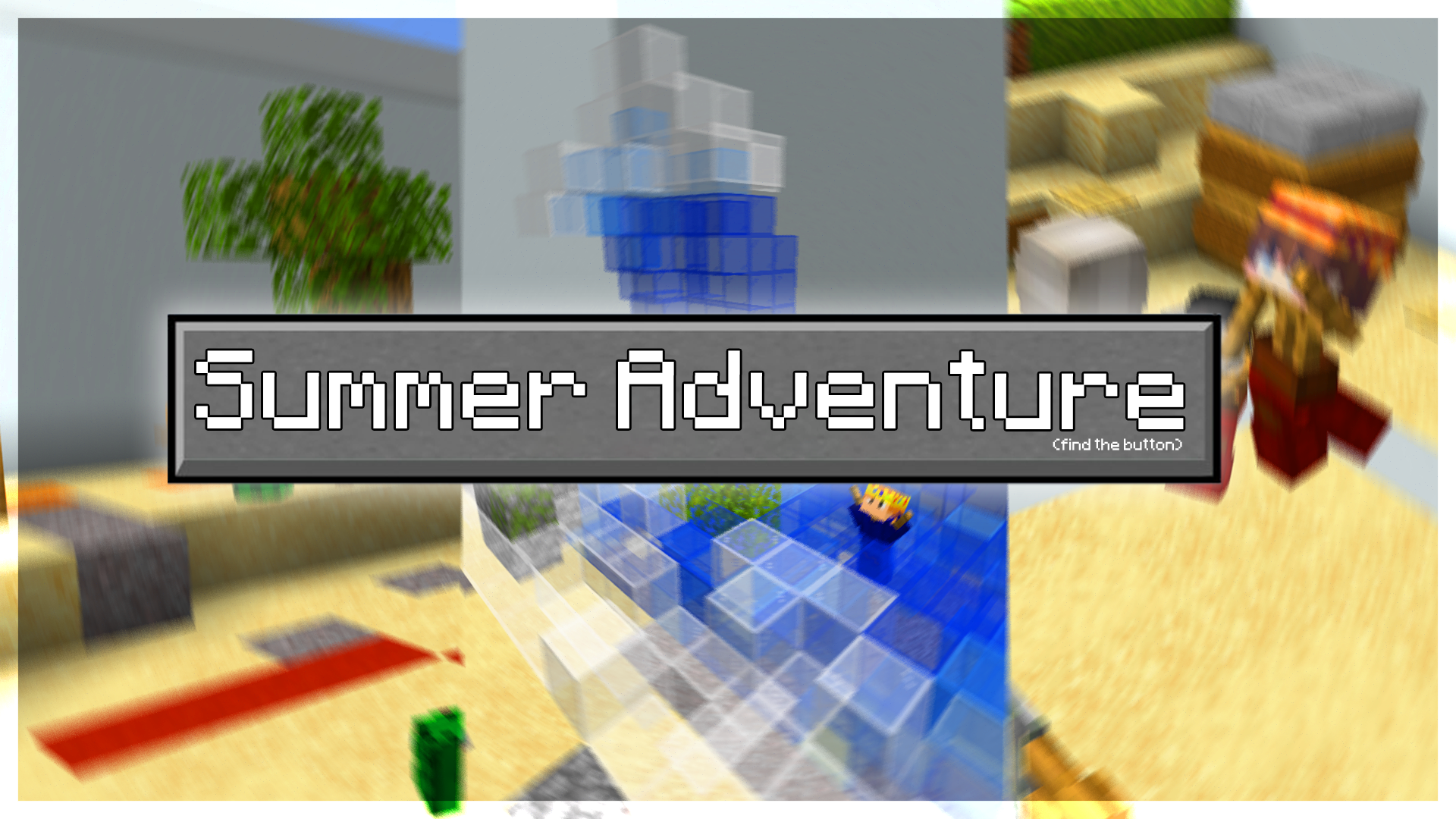 Скачать Find The Button: Summer Adventure 1.0 для Minecraft 1.19.4