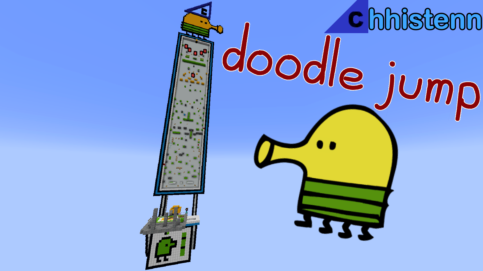 Скачать Doodle Jump Plus 2.0 для Minecraft 1.20.1