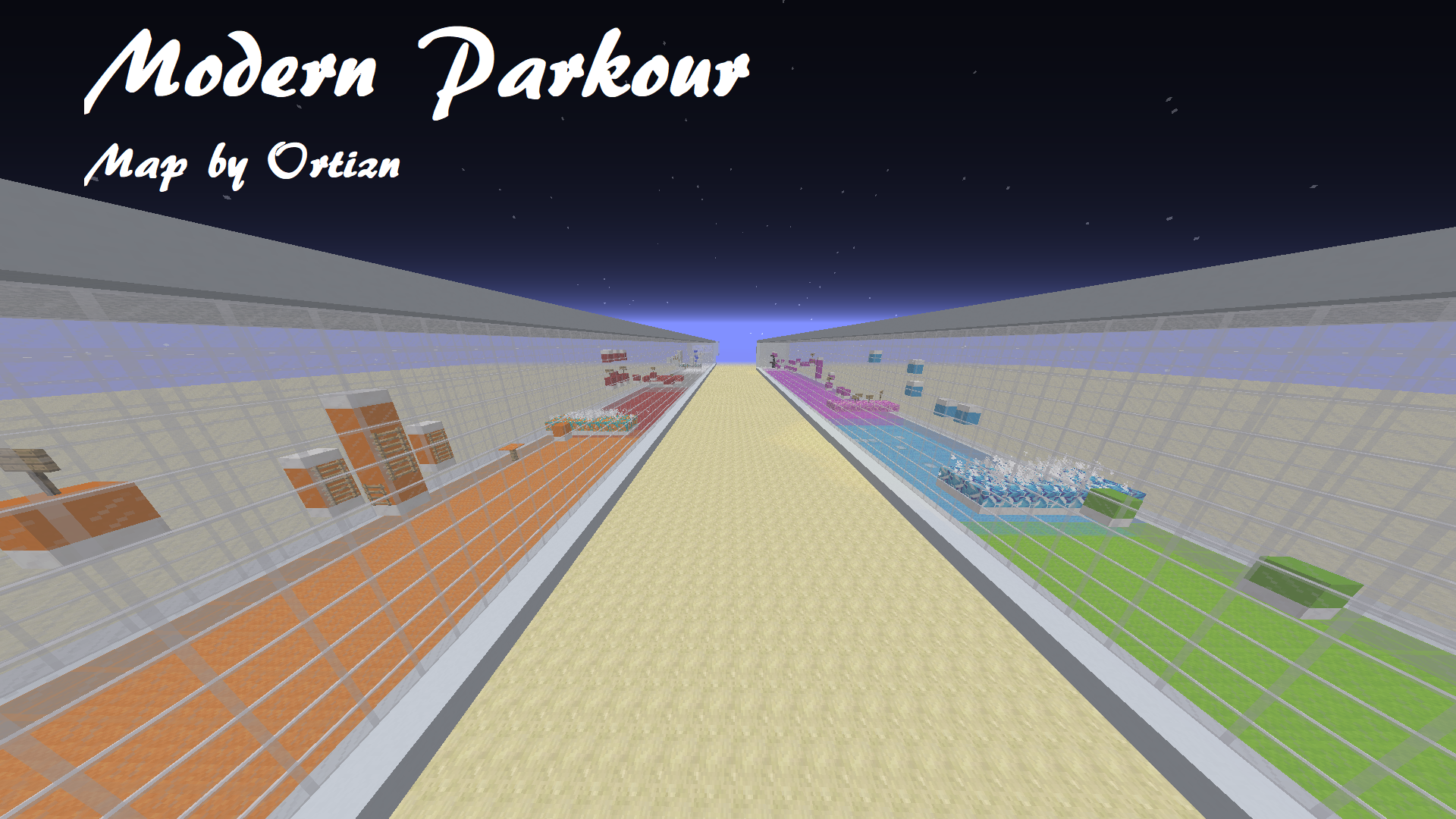 Скачать Modern Parkour для Minecraft 1.12.2