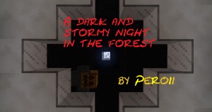 Скачать A Dark and Stormy Night in the Forest для Minecraft 1.10.2