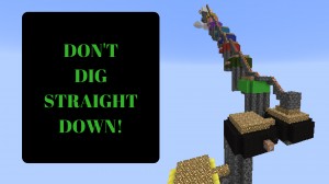 Скачать Don't Dig Straight Down! для Minecraft 1.10.2