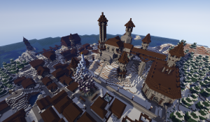 Скачать Coldflame Castle для Minecraft 1.10.2