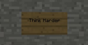 Скачать Think Harder для Minecraft 1.12