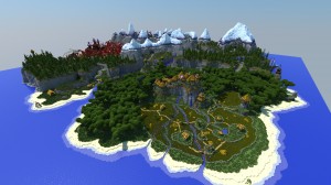 Скачать The Curse of Starry Isle для Minecraft 1.12