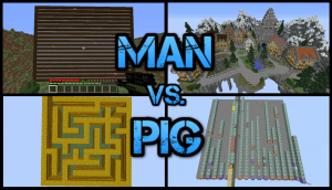 Скачать Man vs. Pig для Minecraft 1.9.2