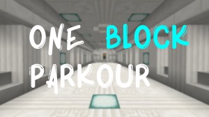Скачать One Block Parkour для Minecraft 1.8.9