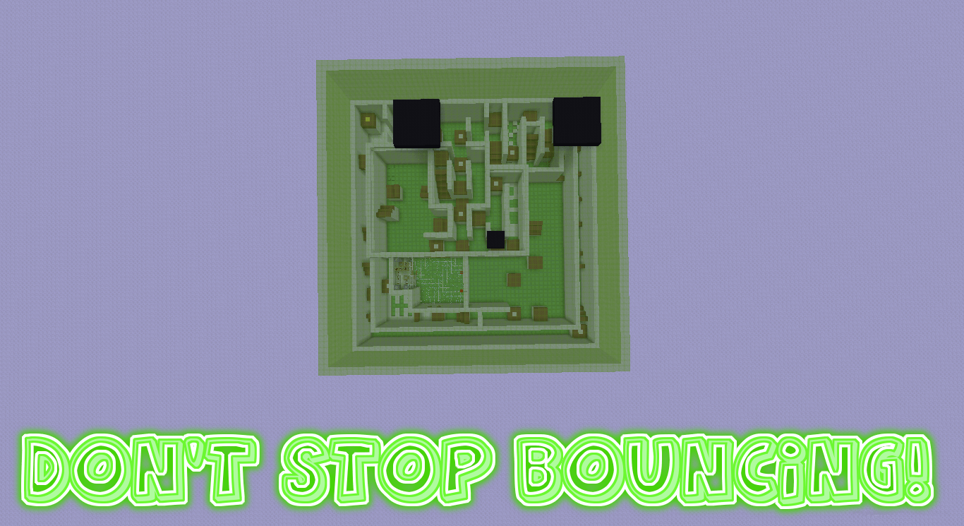 Скачать Don't Stop Bouncing! для Minecraft 1.9