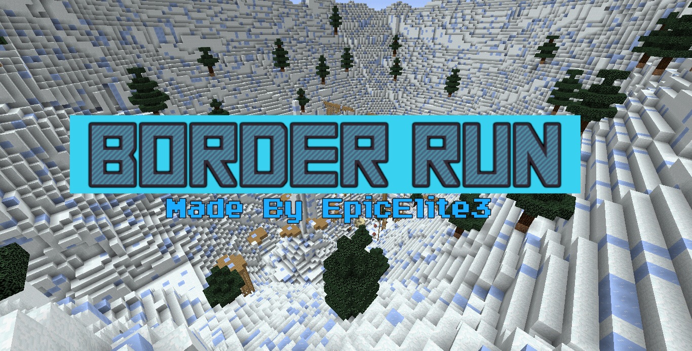 Скачать Border Run для Minecraft 1.8.7