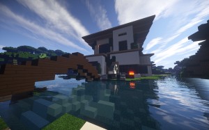Скачать Modern Oriental Home для Minecraft 1.8