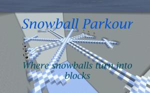 Скачать Snowball Parkour для Minecraft 1.8