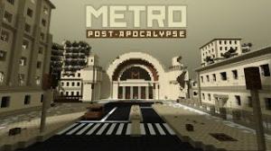 Скачать Metro Post-Apocalypse для Minecraft 1.8.1