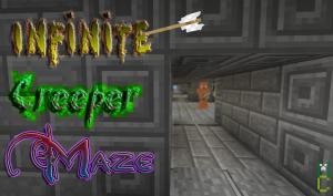 Скачать Infinite Creeper Maze для Minecraft 1.2.5