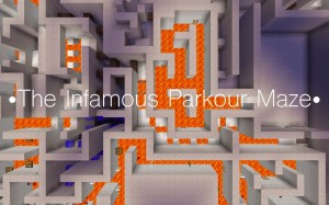 Скачать The Infamous Parkour Maze для Minecraft 1.13