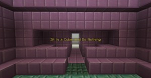 Скачать Sit in a Cube and Do Nothing для Minecraft 1.13.1
