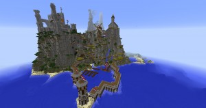 Скачать Medieval Mountain Village для Minecraft 1.12.2