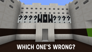 Скачать Which One's Wrong? для Minecraft 1.13.2