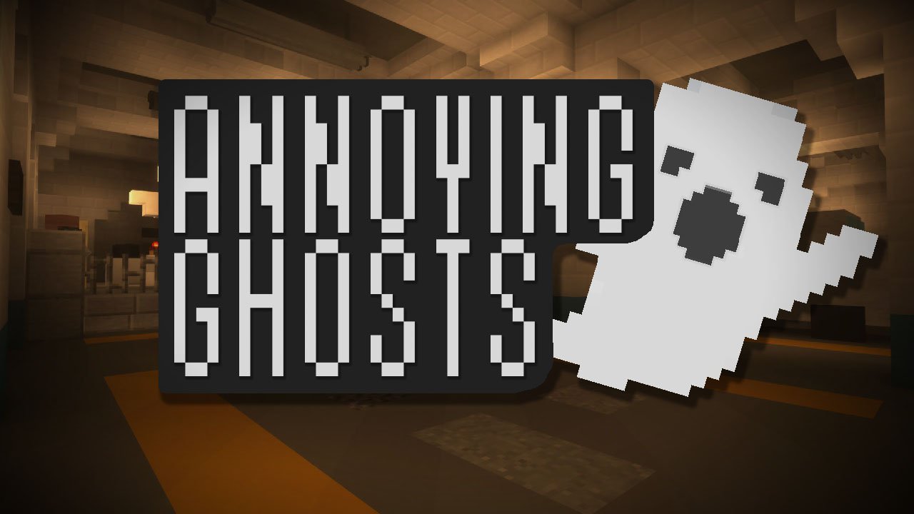 Скачать Annoying Ghosts для Minecraft 1.13.2