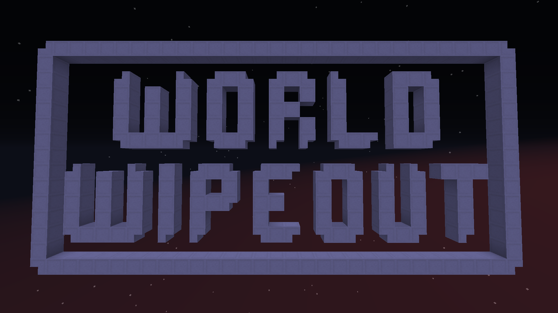 Скачать World Wipeout для Minecraft 1.13.2