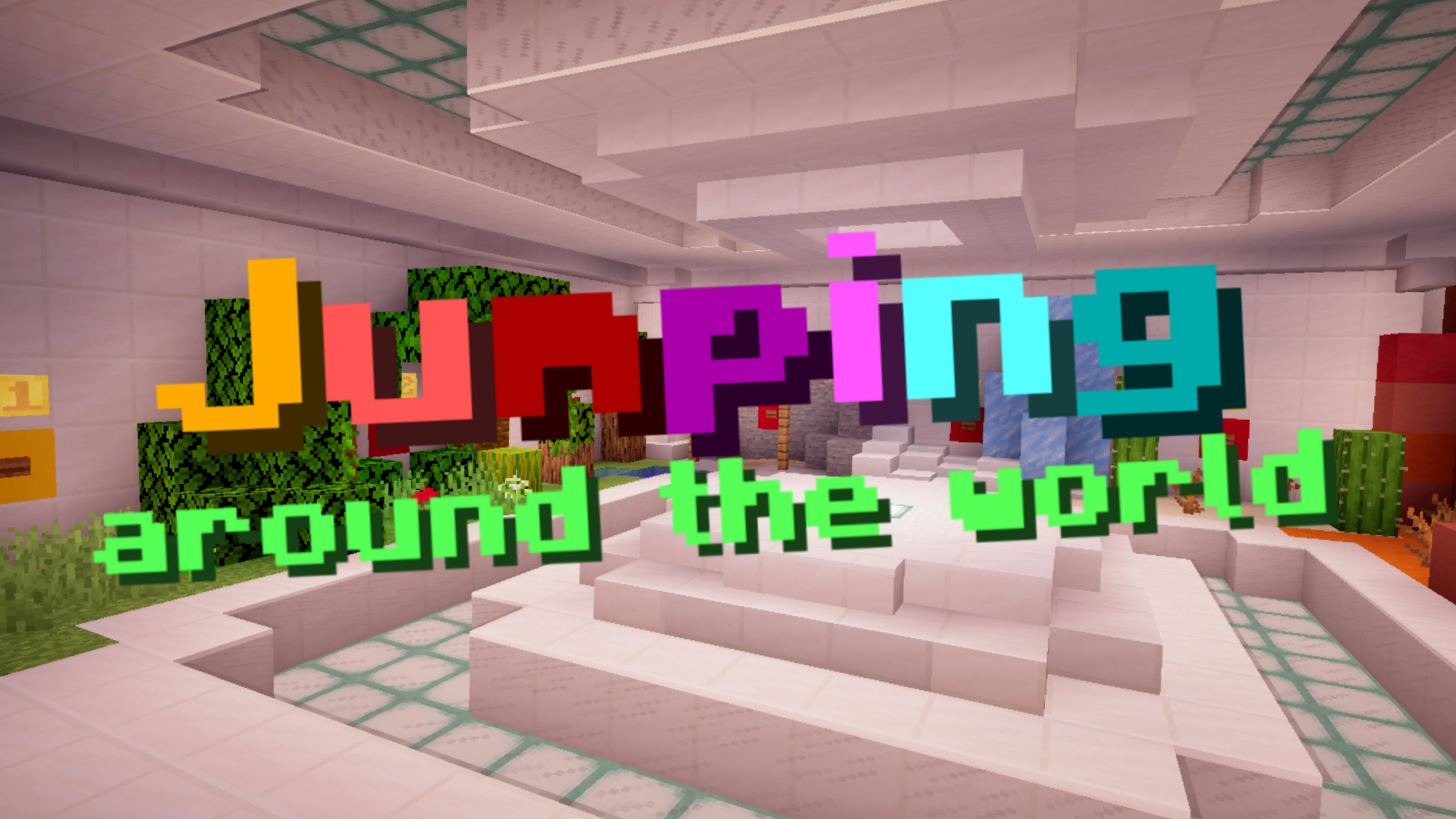 Скачать Jumping Around the World для Minecraft 1.13.2