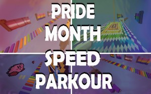 Скачать Pride Month Speed Parkour! для Minecraft 1.14.2