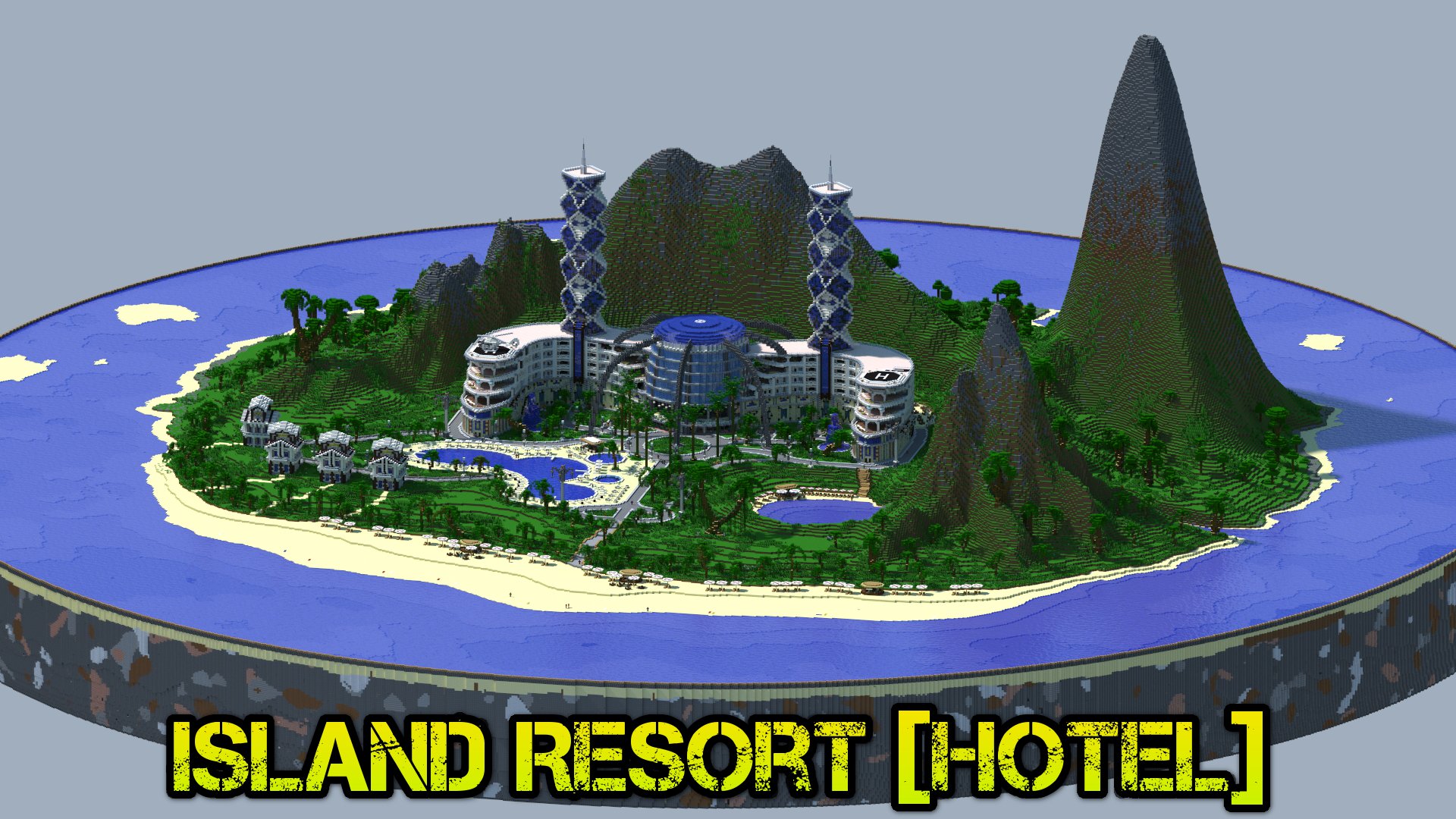 Скачать Island Resort для Minecraft 1.12.2