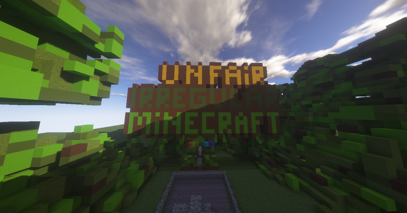 Скачать Unfair Irregular Minecraft для Minecraft 1.12.2
