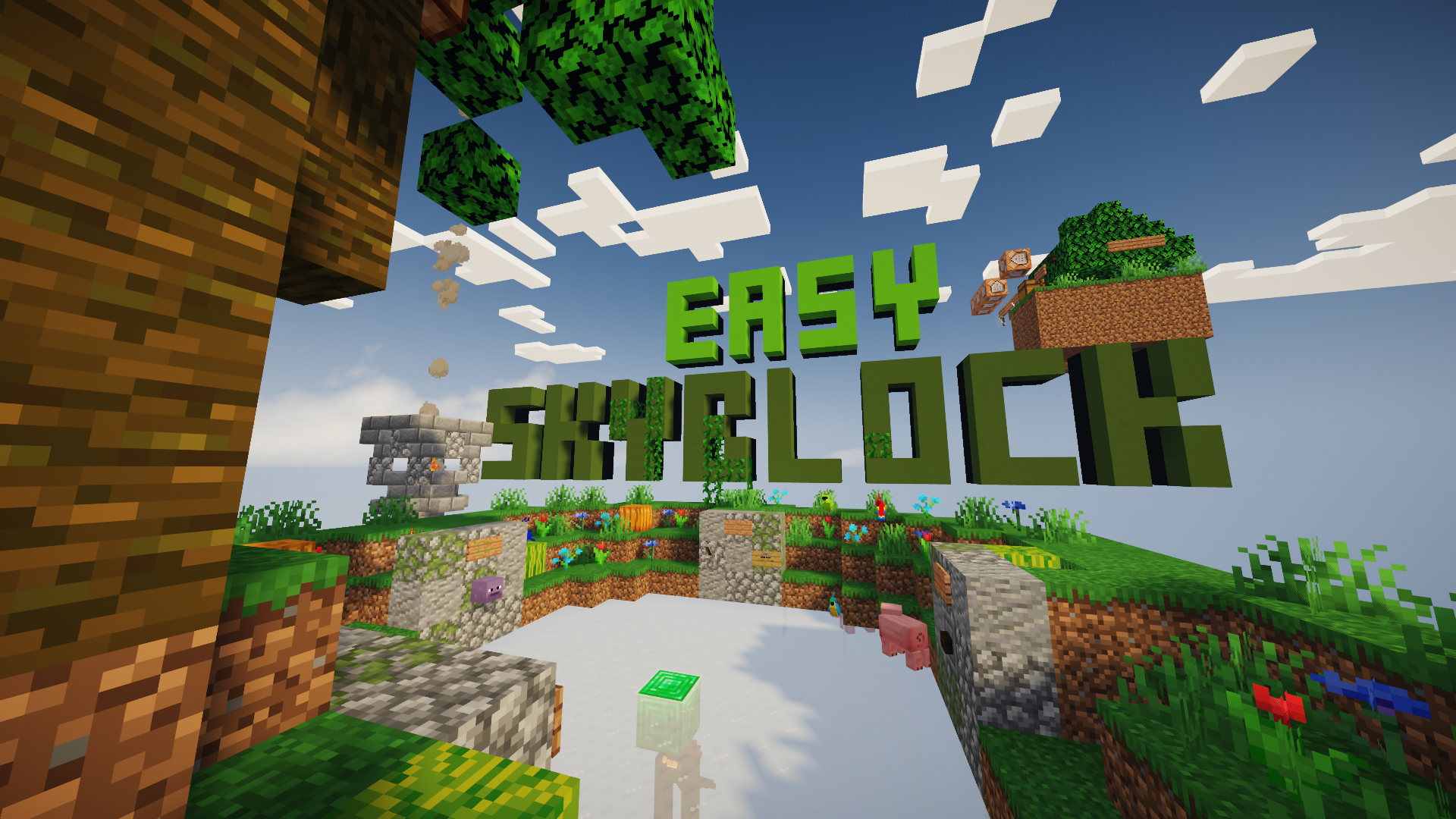 Скачать Easy SkyBlock для Minecraft 1.14.4