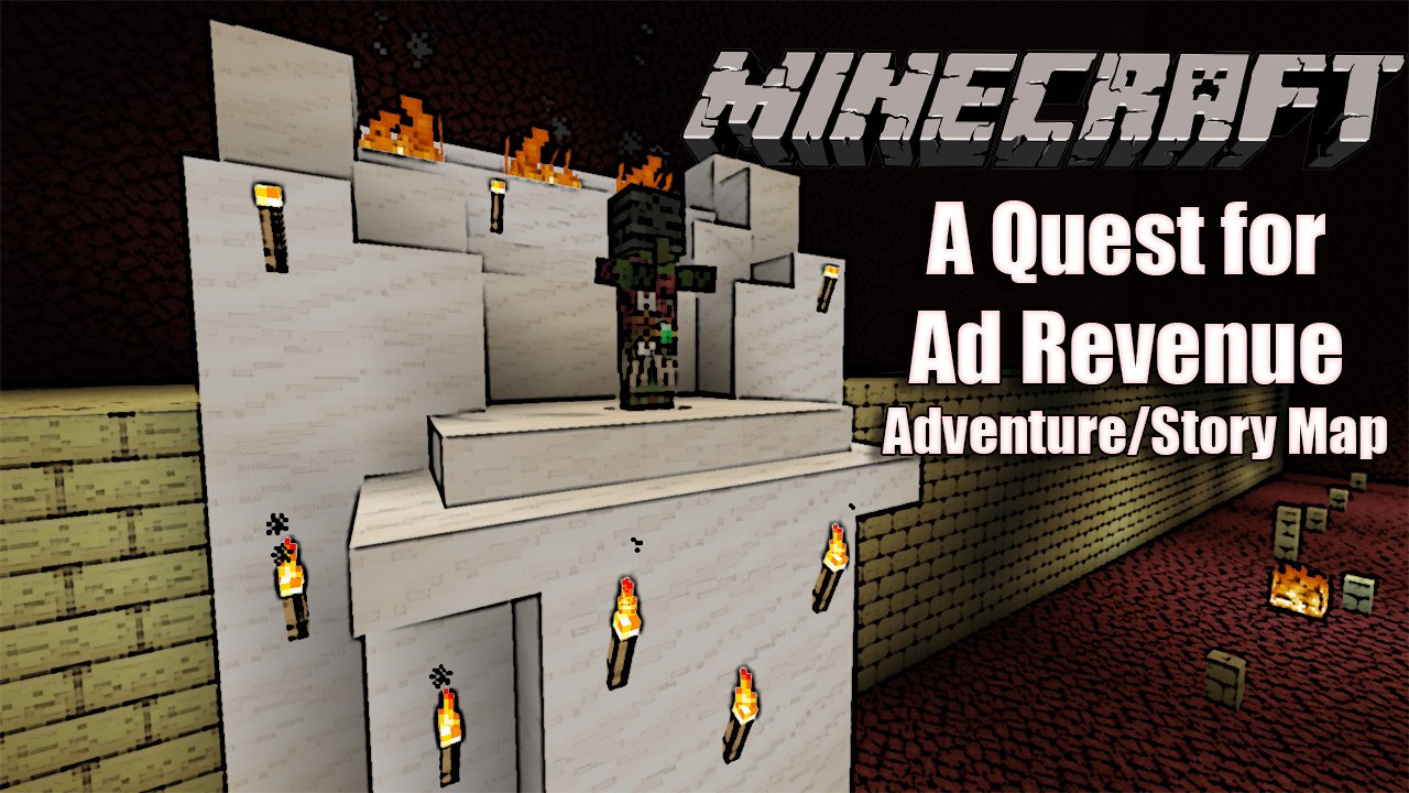 Скачать A Quest for Ad Revenue для Minecraft 1.14.4