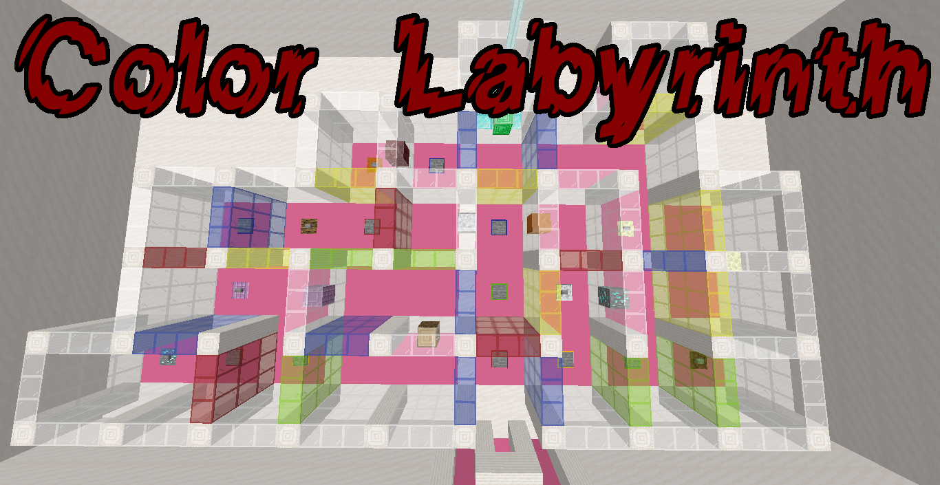 Скачать Color Labyrinth для Minecraft 1.14.4