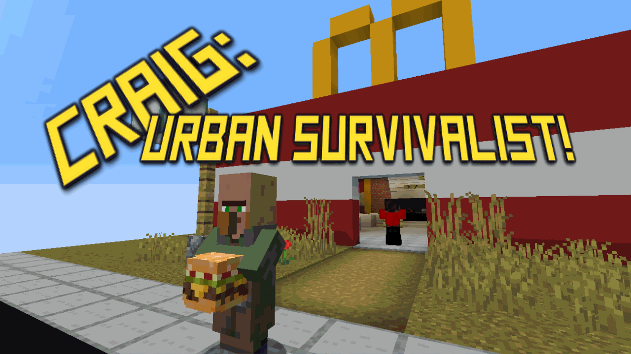 Скачать Craig: Urban Survivalist! для Minecraft 1.14.4