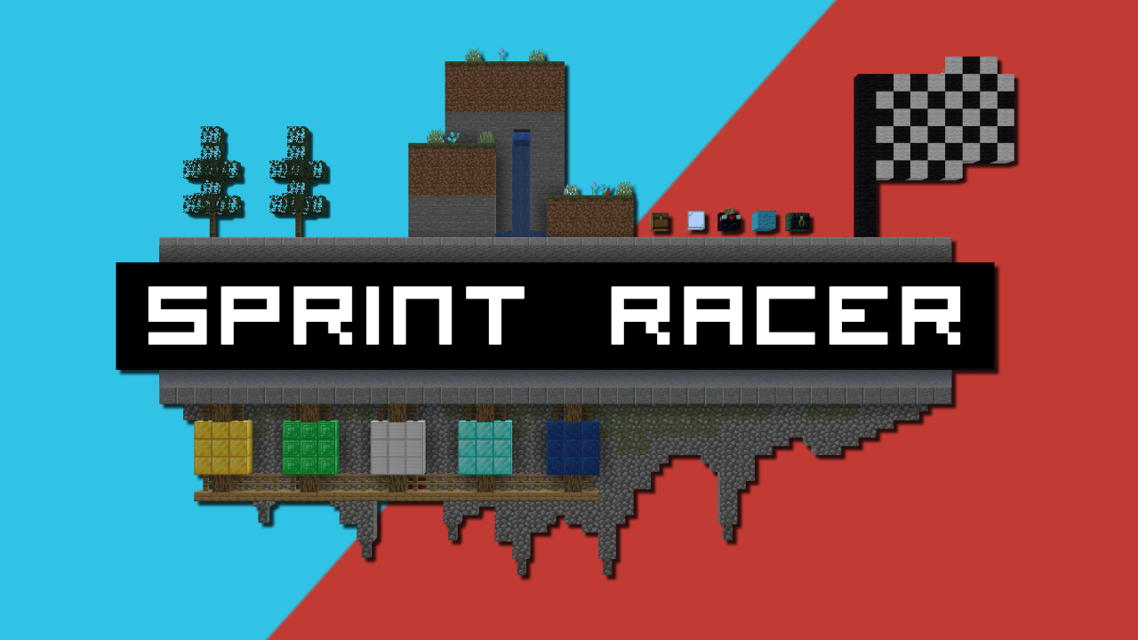 Скачать Sprint Racer для Minecraft 1.14.4