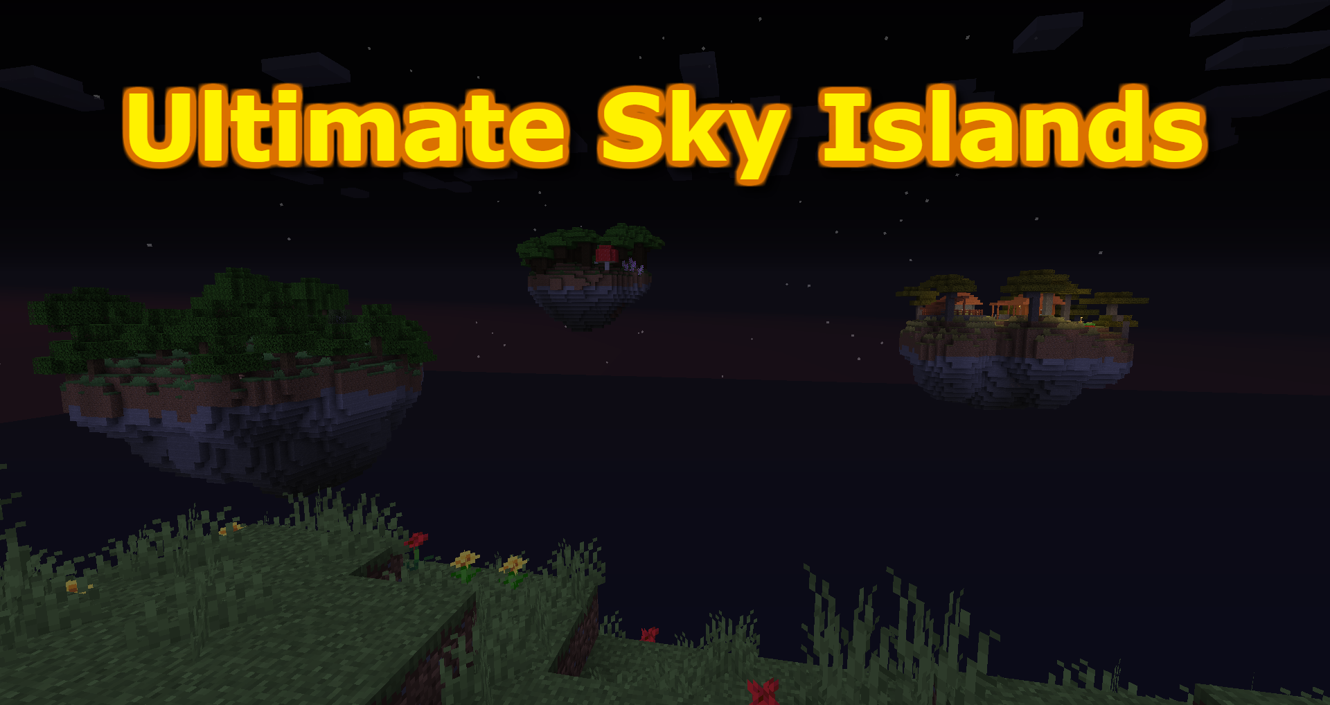Скачать Ultimate Sky Islands для Minecraft 1.15.2